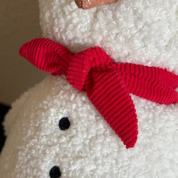 Cloud Island Snowman Plush 11 Inch Red Scarf Green Hat Curly Stuffed Target 2024 - Picture 9 of 16